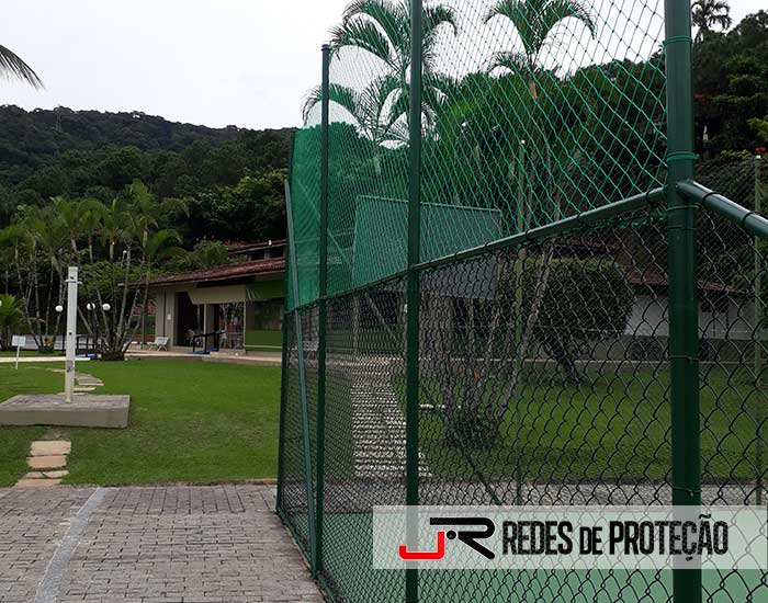 Quadras com Redes de Proteção