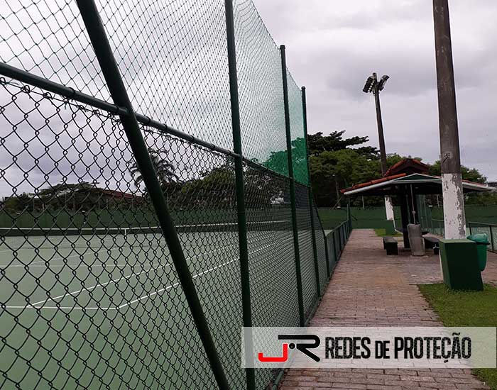 Quadras com Redes de Proteção
