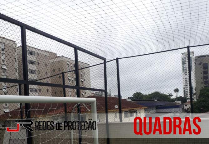 Serviços em Quadras | JR Redes de Proteção